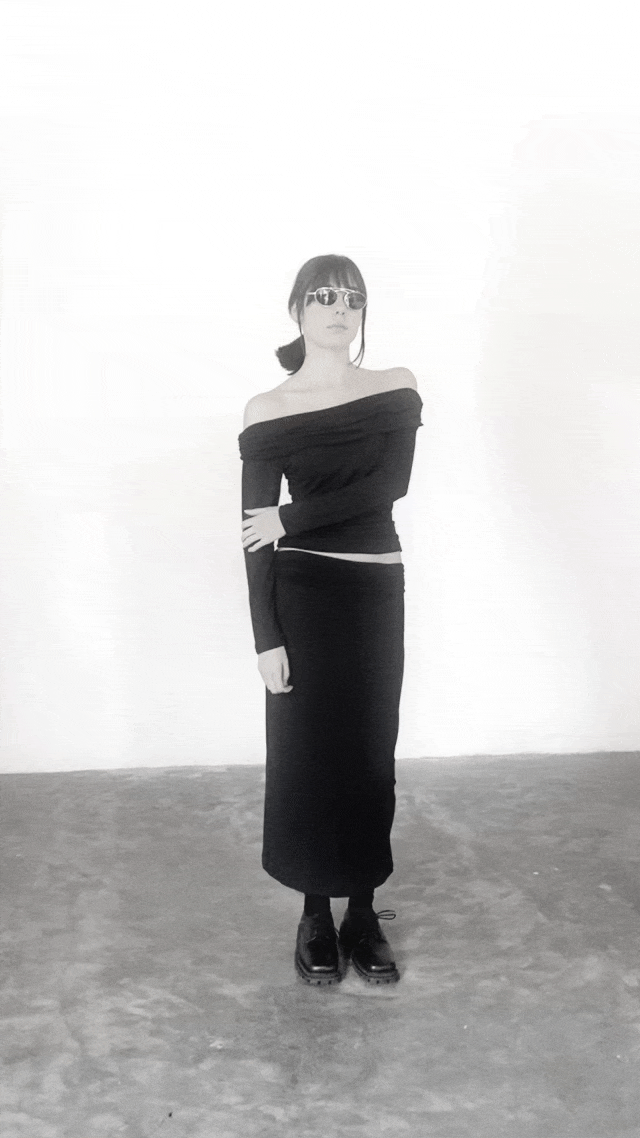 Falda larga