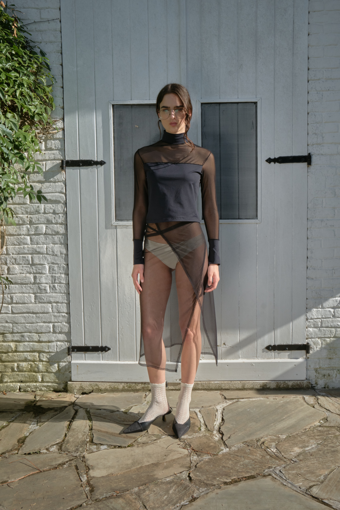 Polera combinada