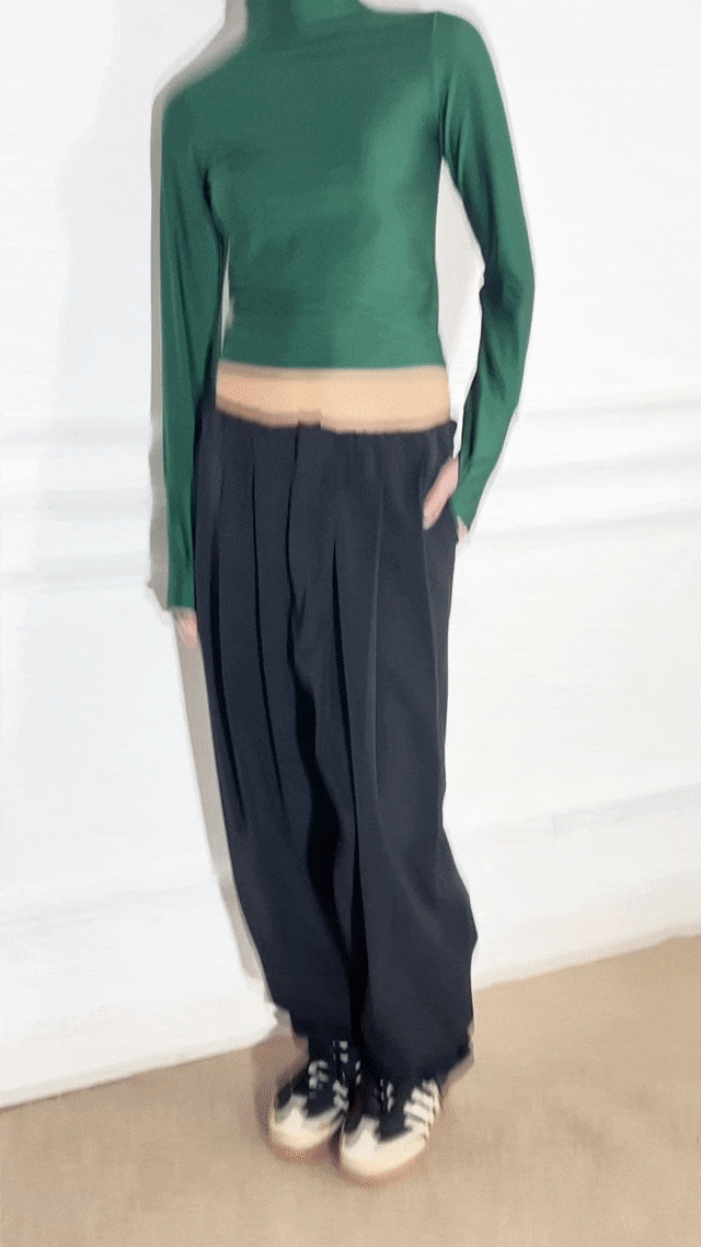 Polera Bolt green