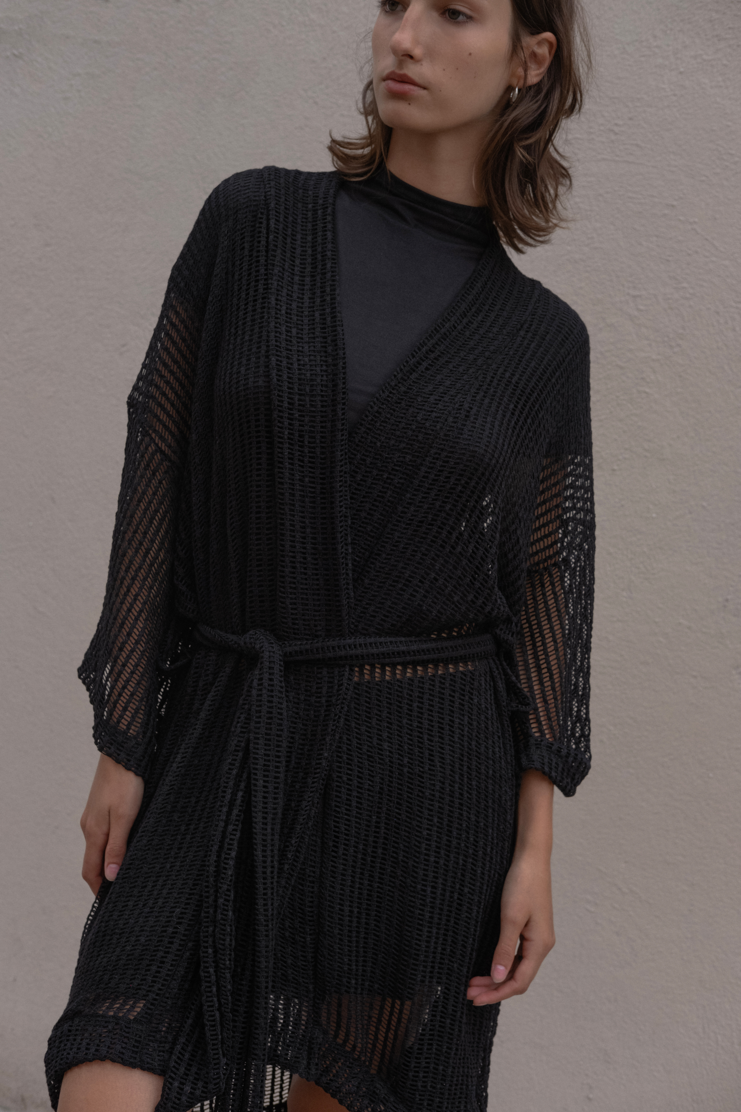 Kimono acanalado