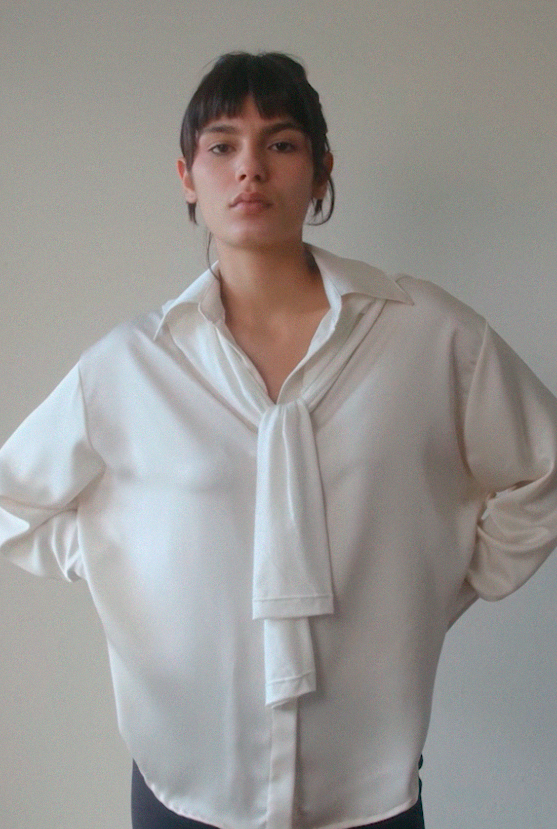 Camisa satén