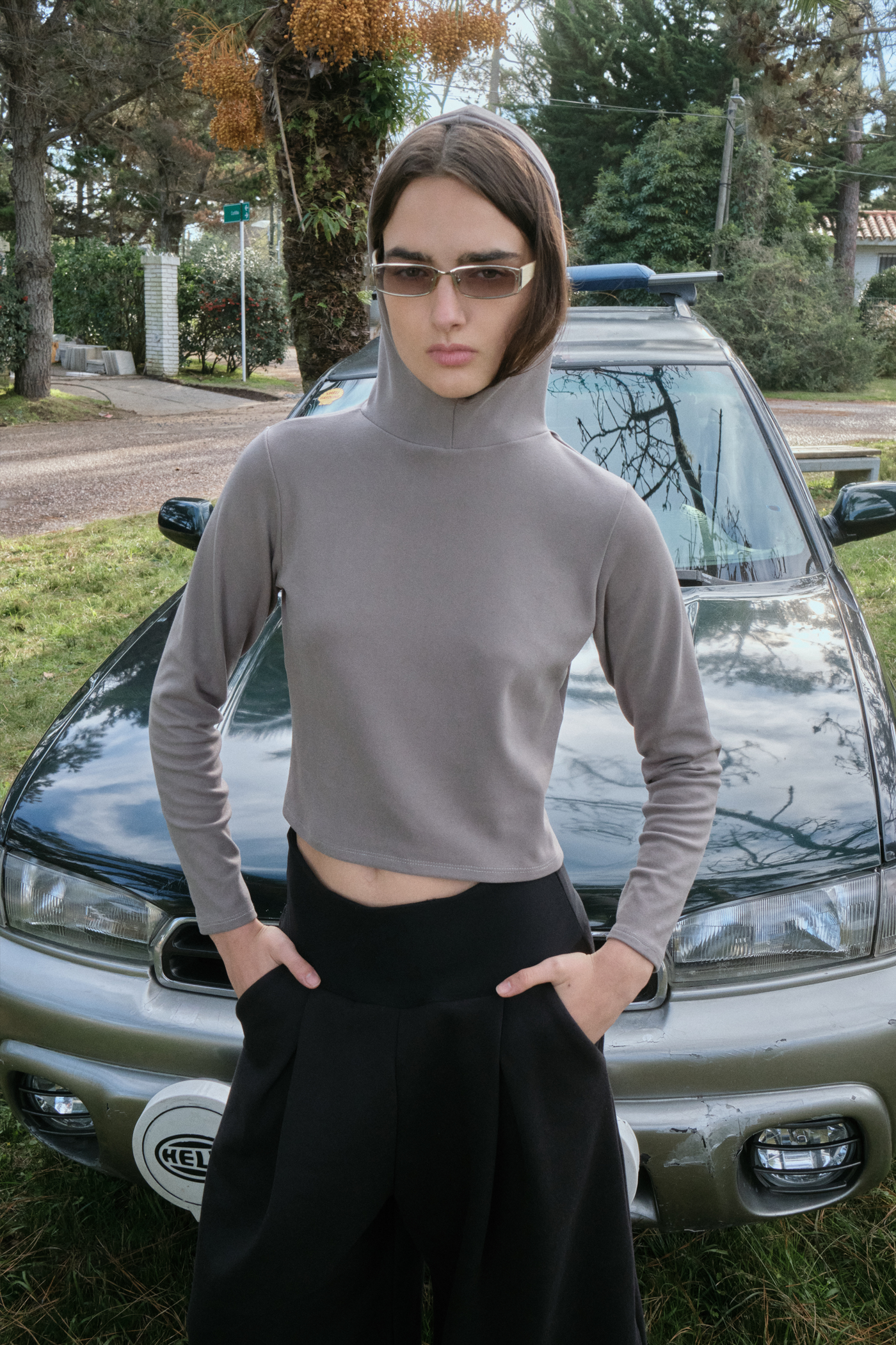 Remera con capucha
