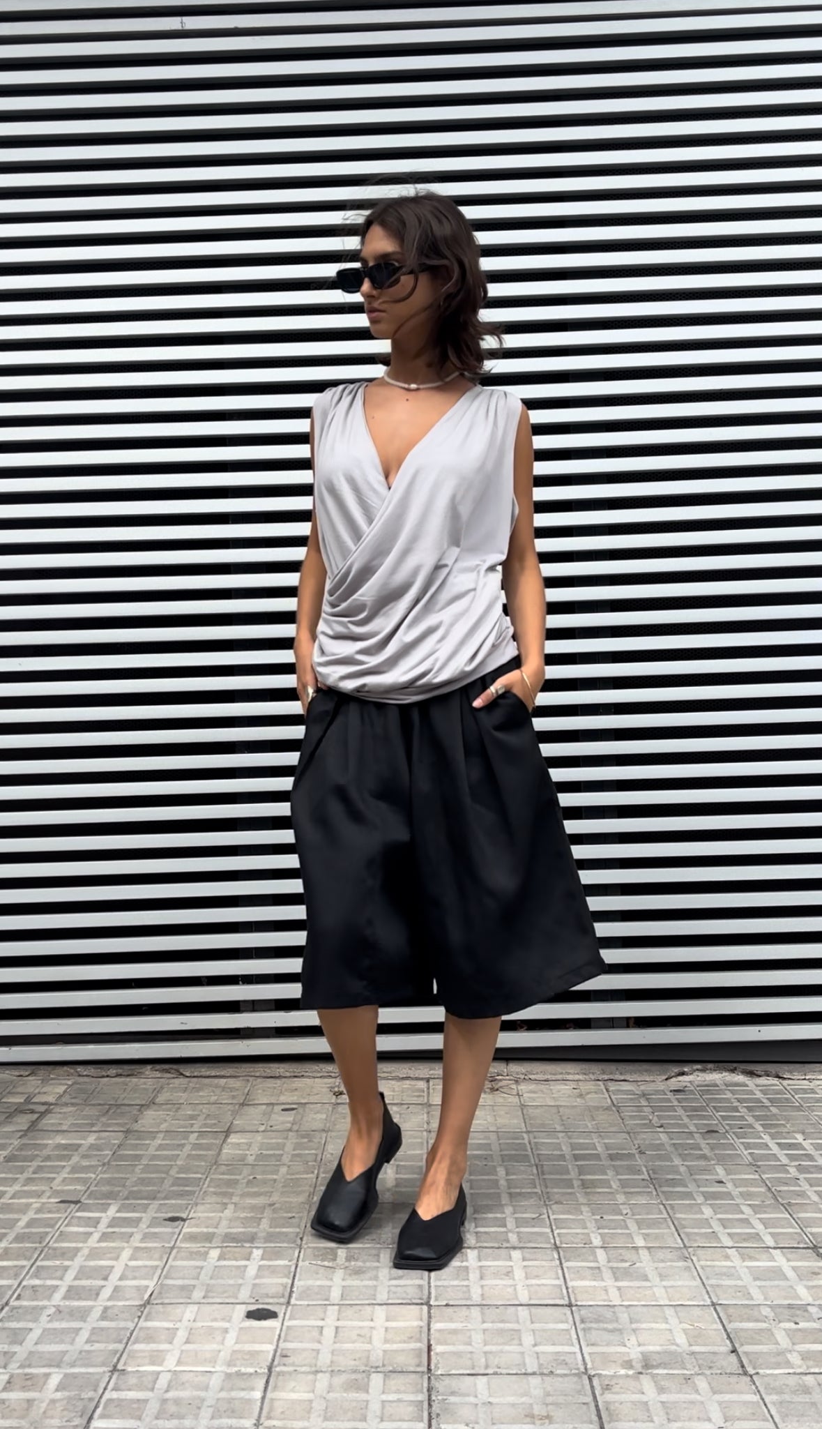 Bermuda unisex (muestra) talle 1 y 2