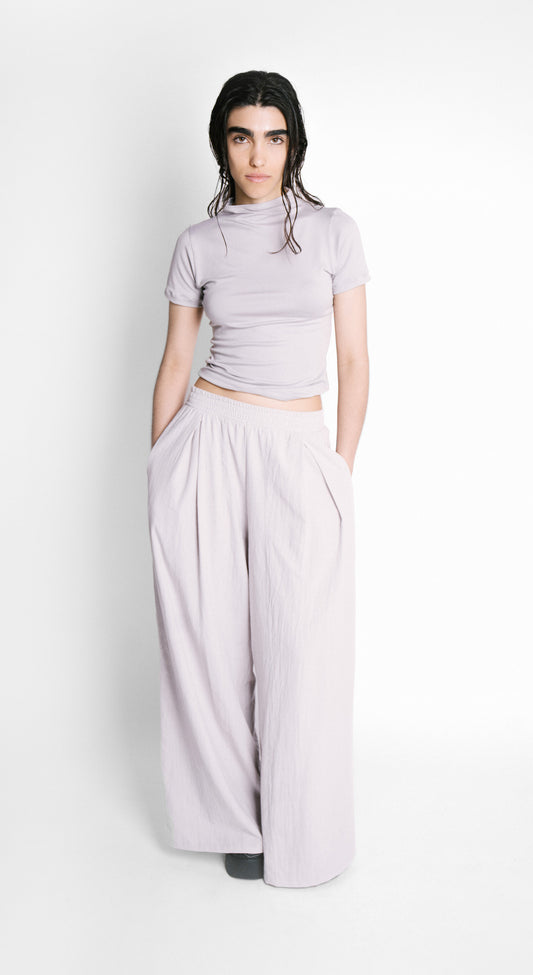 Pant. oversize gris claro