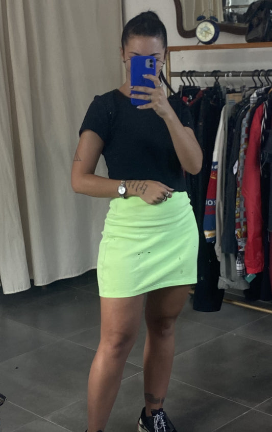 Minifalda Minimal - Versión verde