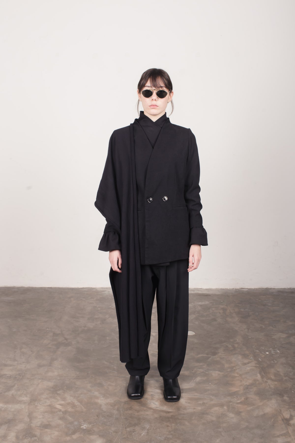 Blazer sastre cuello mao