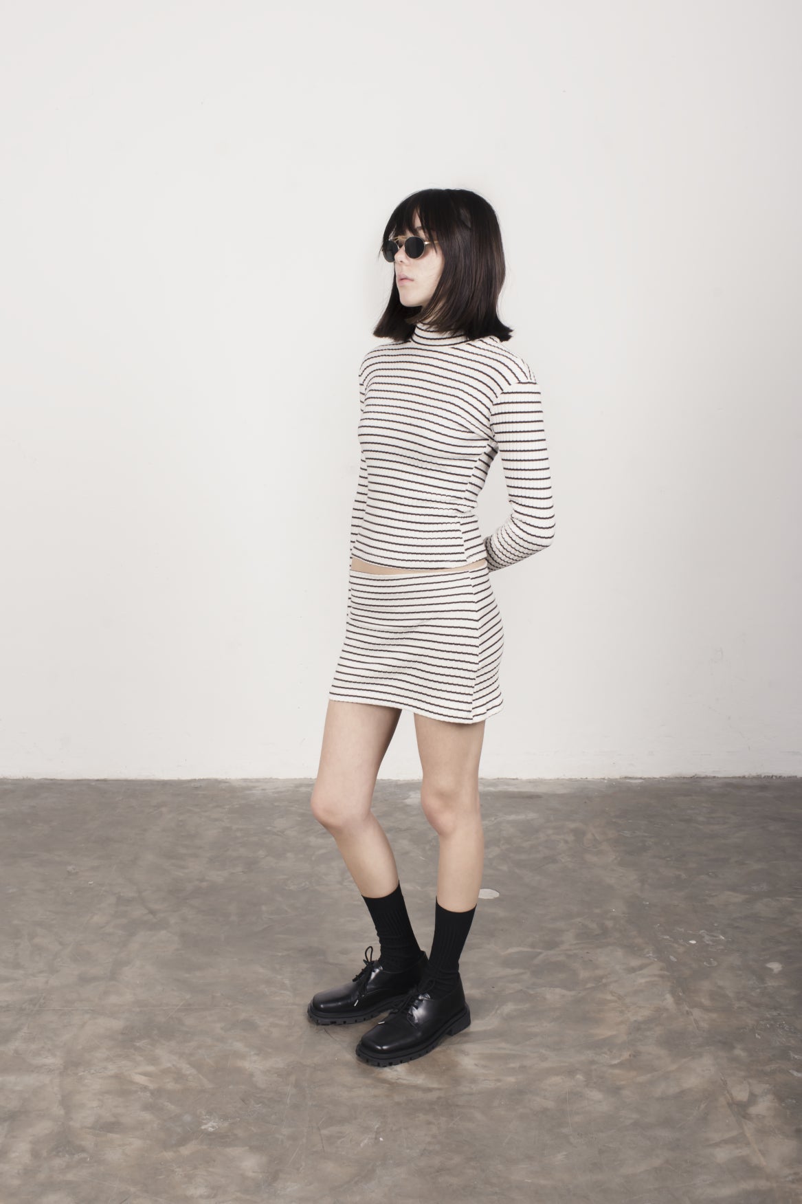 Minifalda rayada