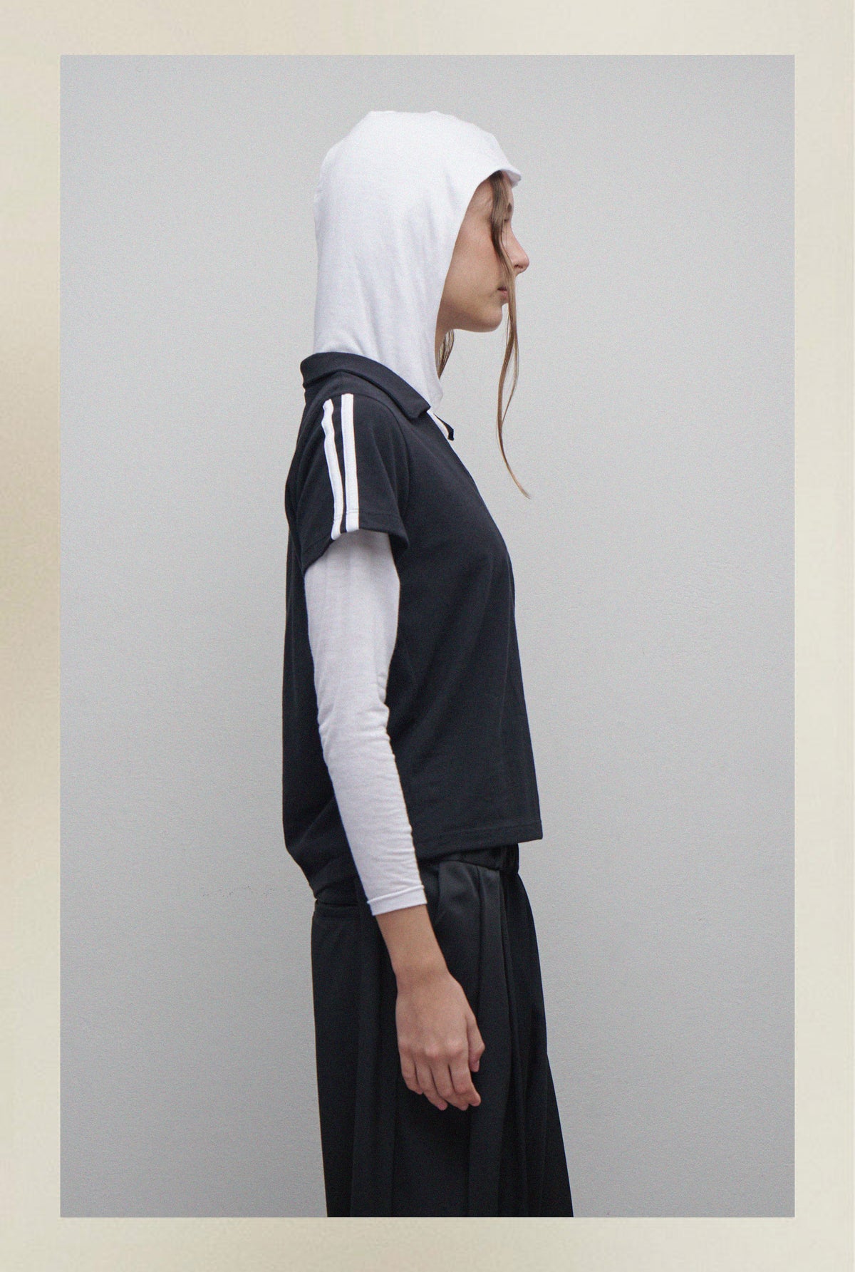 Camiseta polo negra