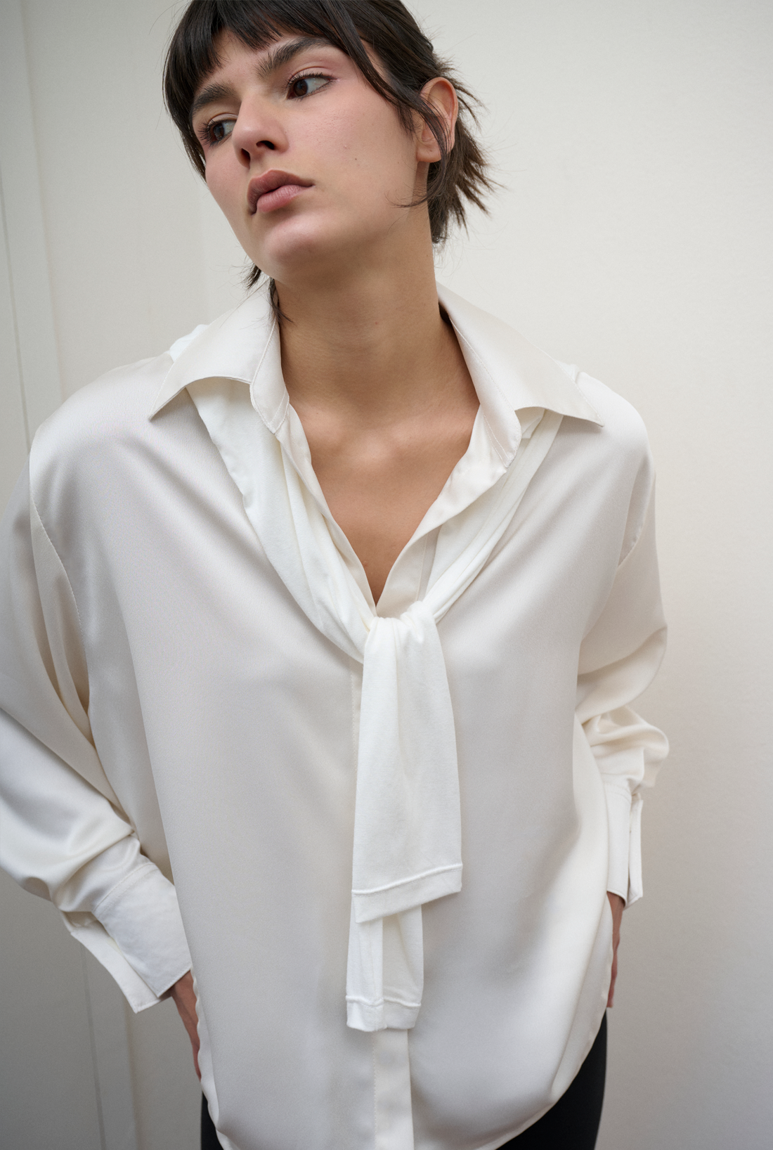 Camisa satén