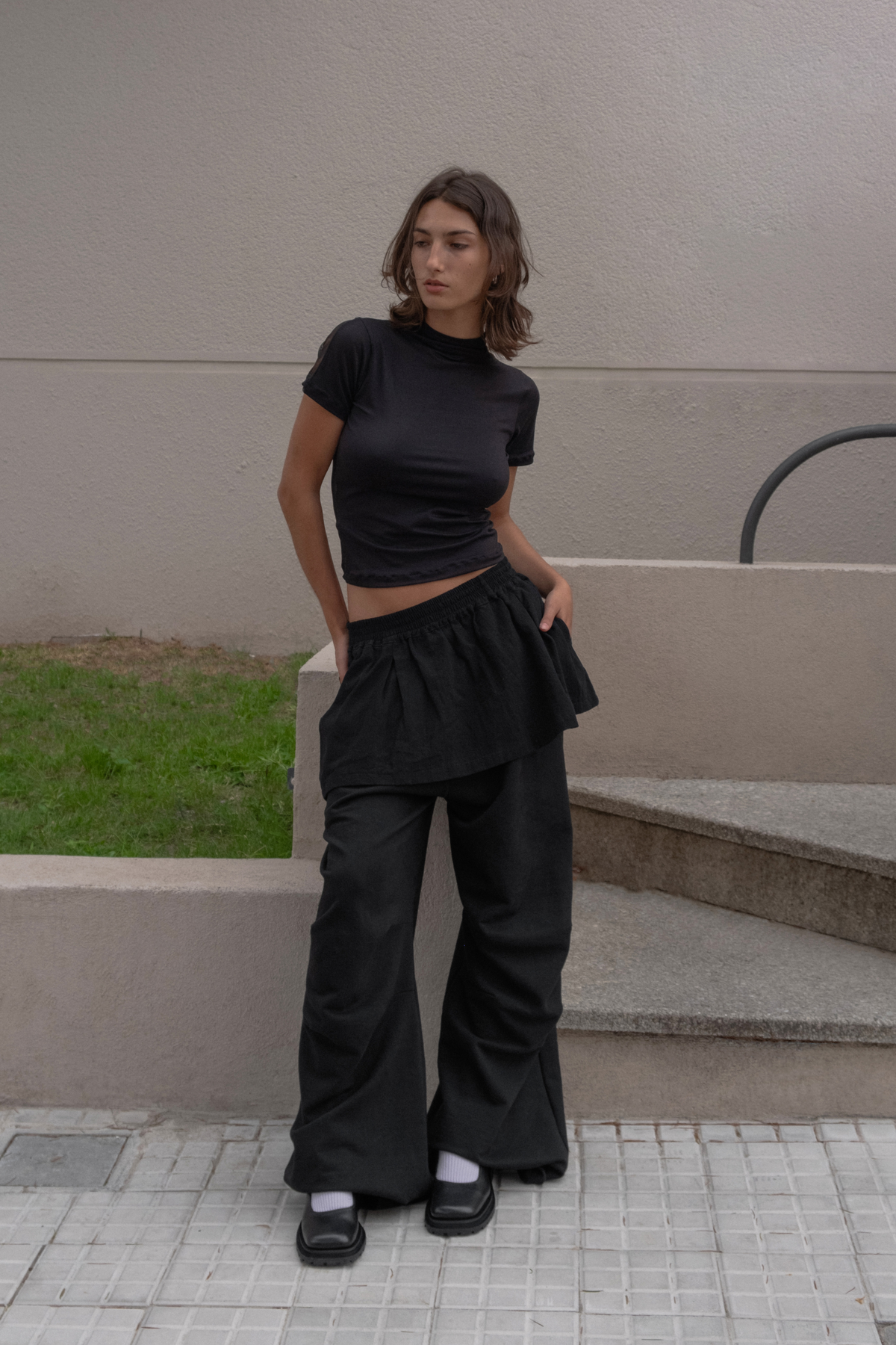 Pant. Unisex negro