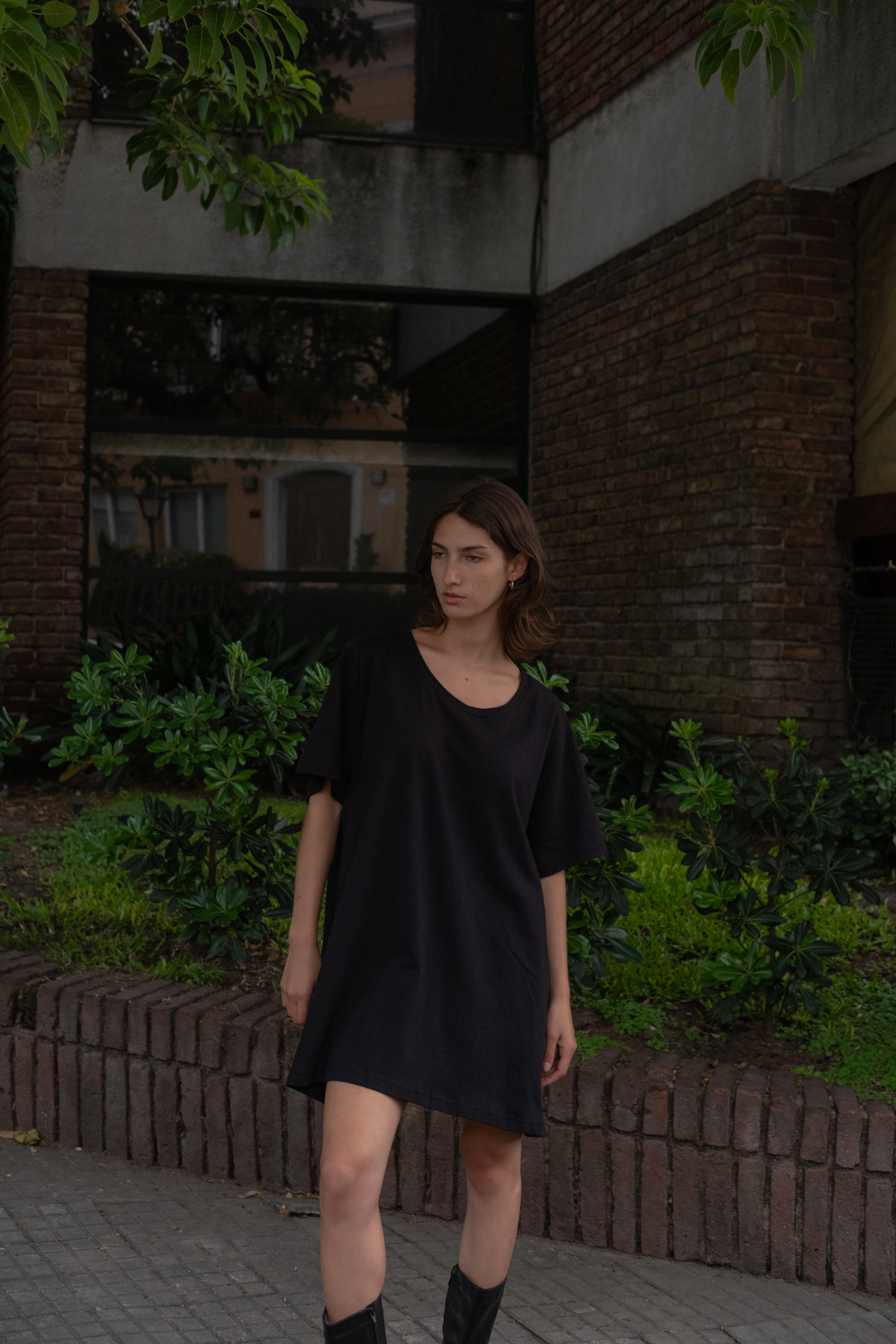 Camiseta unisex evasé